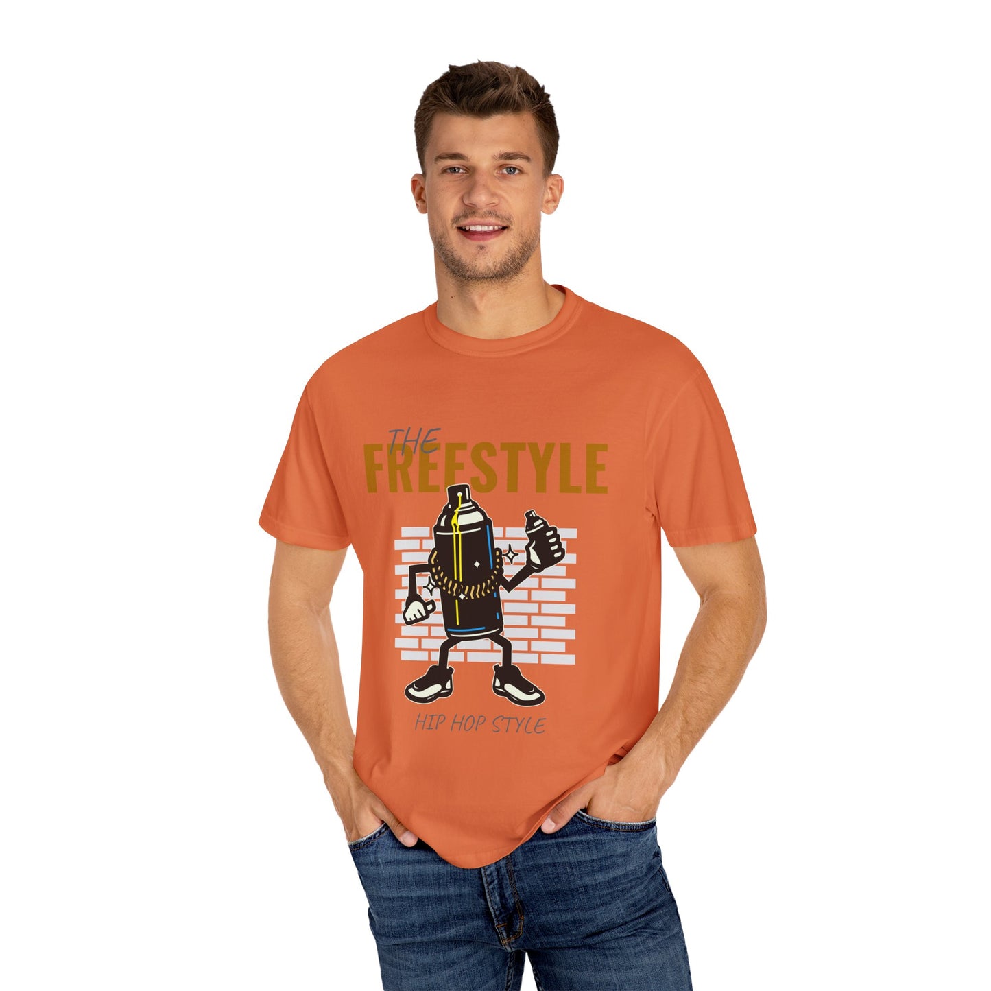 Men's Hip Hop Freestyle Graphic T-Shirt Urban Style