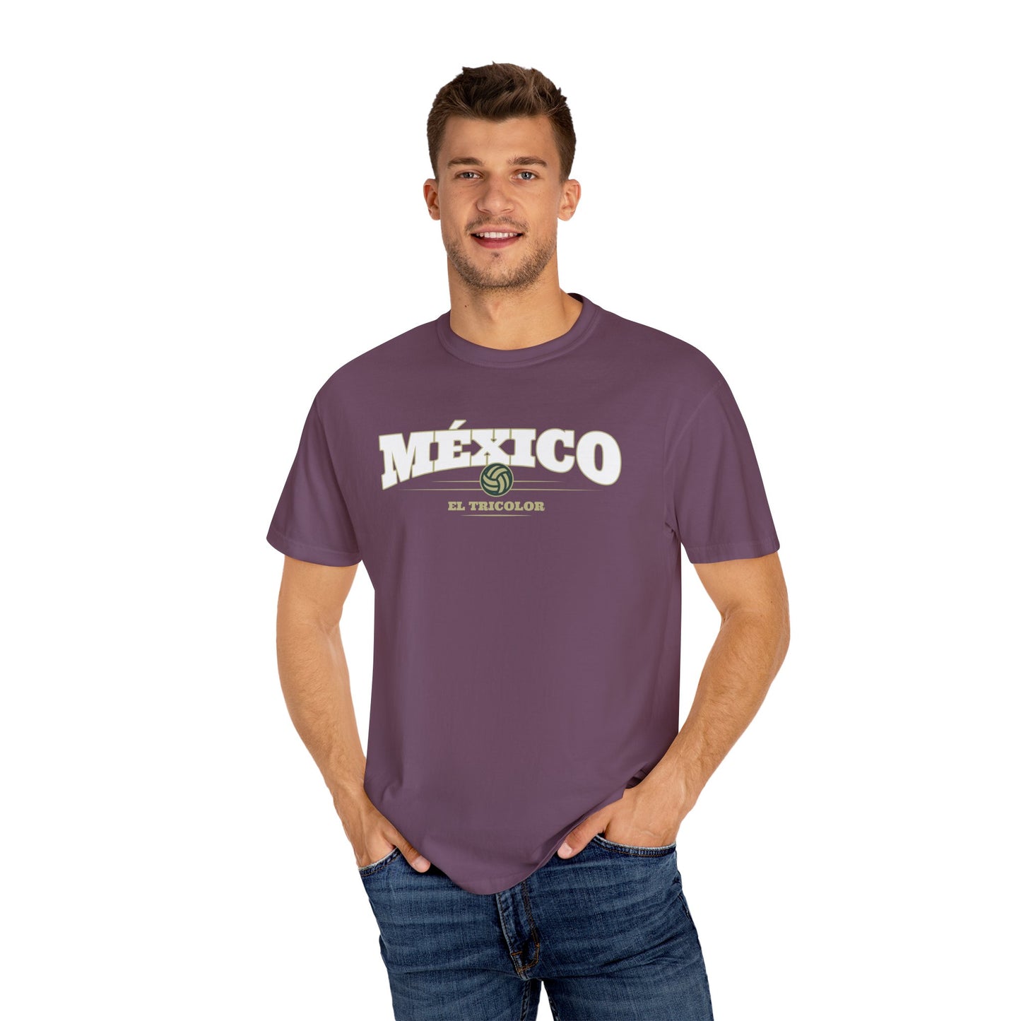 México El Tricolor Unisex T-Shirt Casual Summer Style