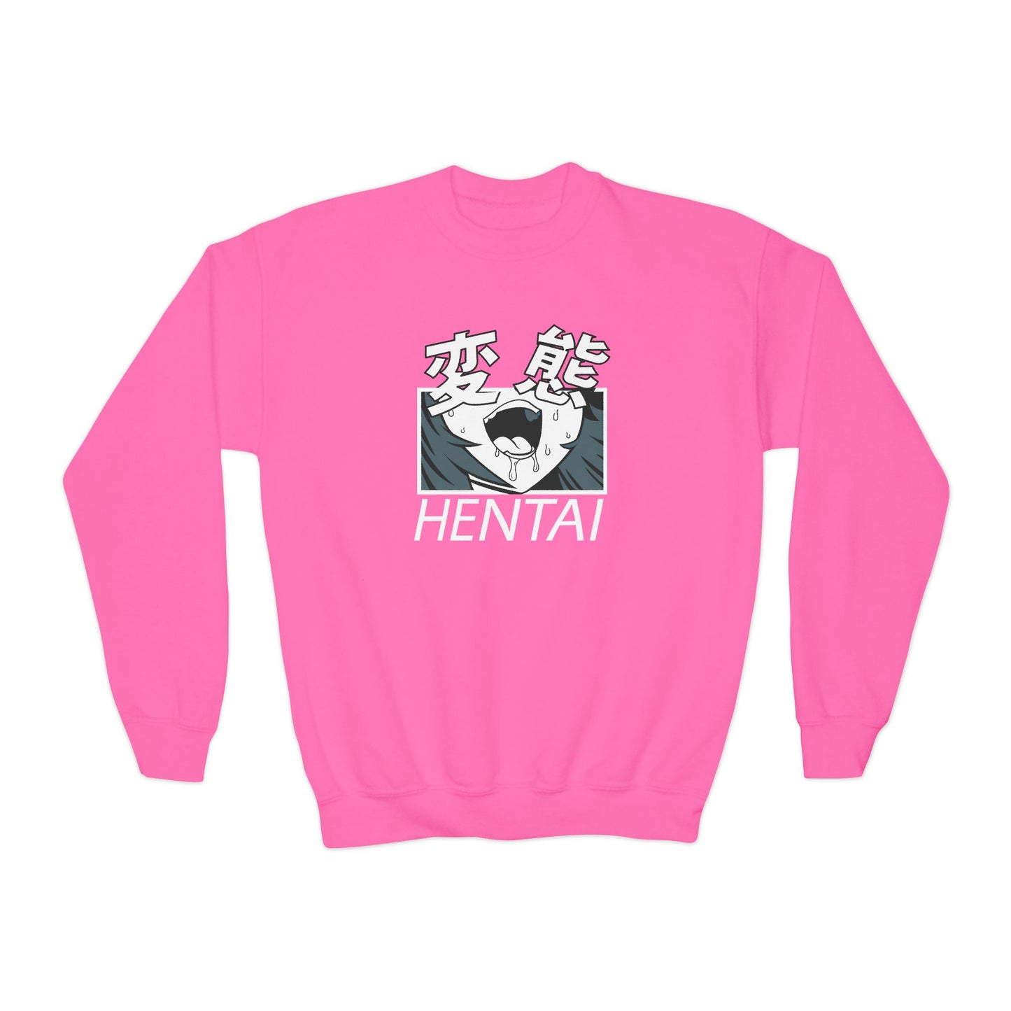 Youth Anime Eyes Sweatshirt – Sweatshirt for Anime Fans