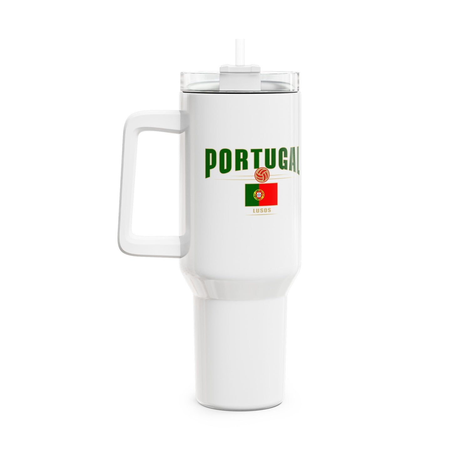 40oz Portugal Tumbler with Straw - Eco-Friendly Drinkware for Adventure Lovers