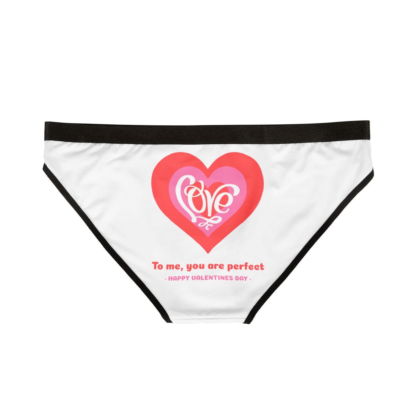 Funny Women's Underwear - 'Happy Love Day' Design