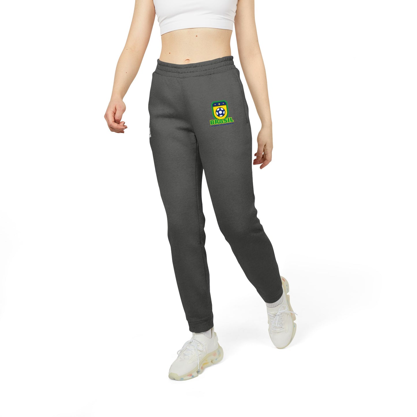 didas Women’s Fleece Joggers – Brazil Soccer Collection