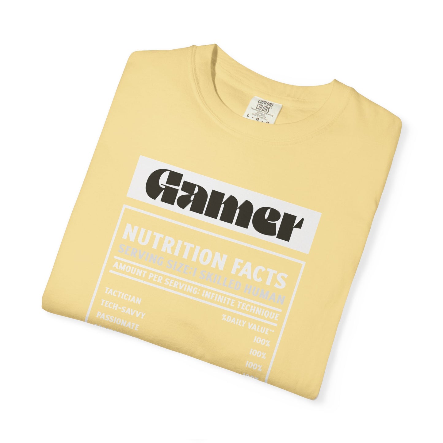 Gamer Nutrition Facts Unisex T-Shirt