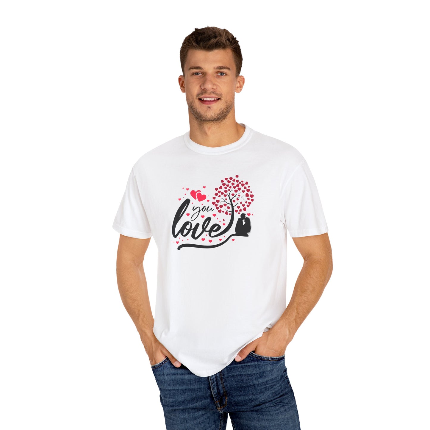 Women Love Tree T-Shirt - Heartfelt Gift for Valentine's Day & Anniversaries