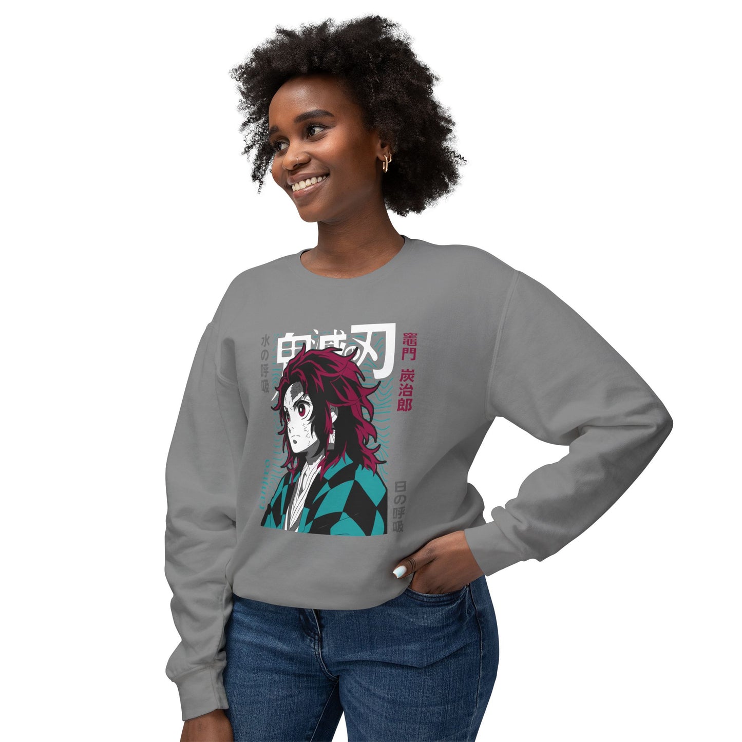 Unisex Anime-Inspired Crewneck Sweatshirt