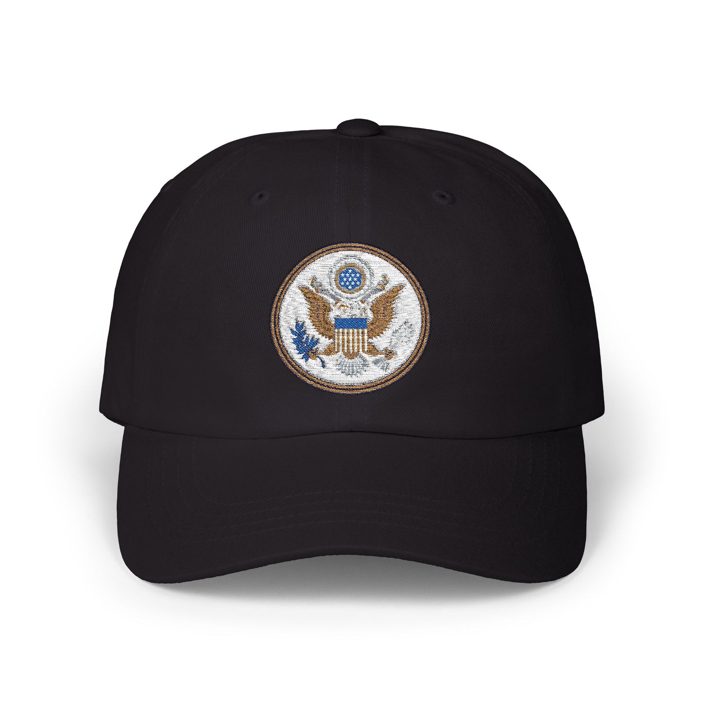 Classic Dad Cap with United States Seal - Casual Style for Patriotic Days