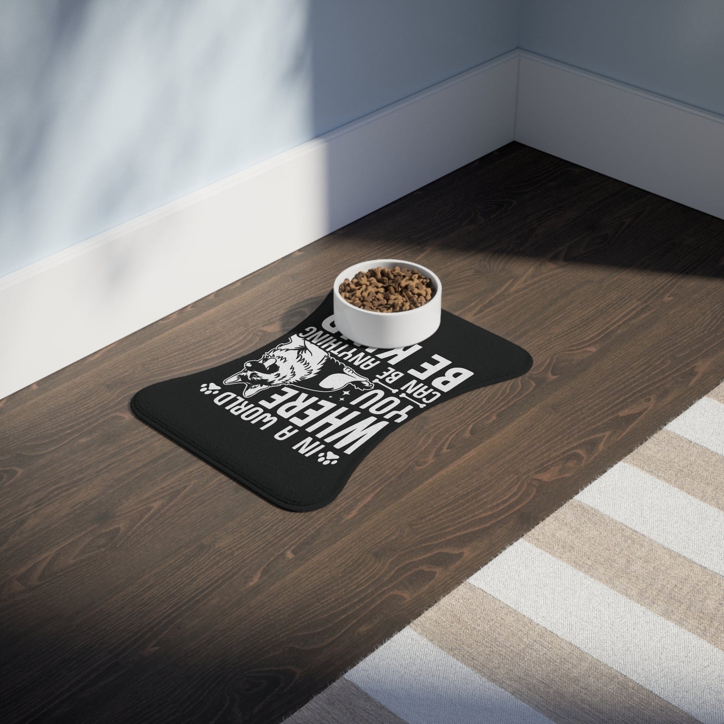 Personalyzed Dog Feeding Mat German Shepherd Pet Mat for Dog Lovers