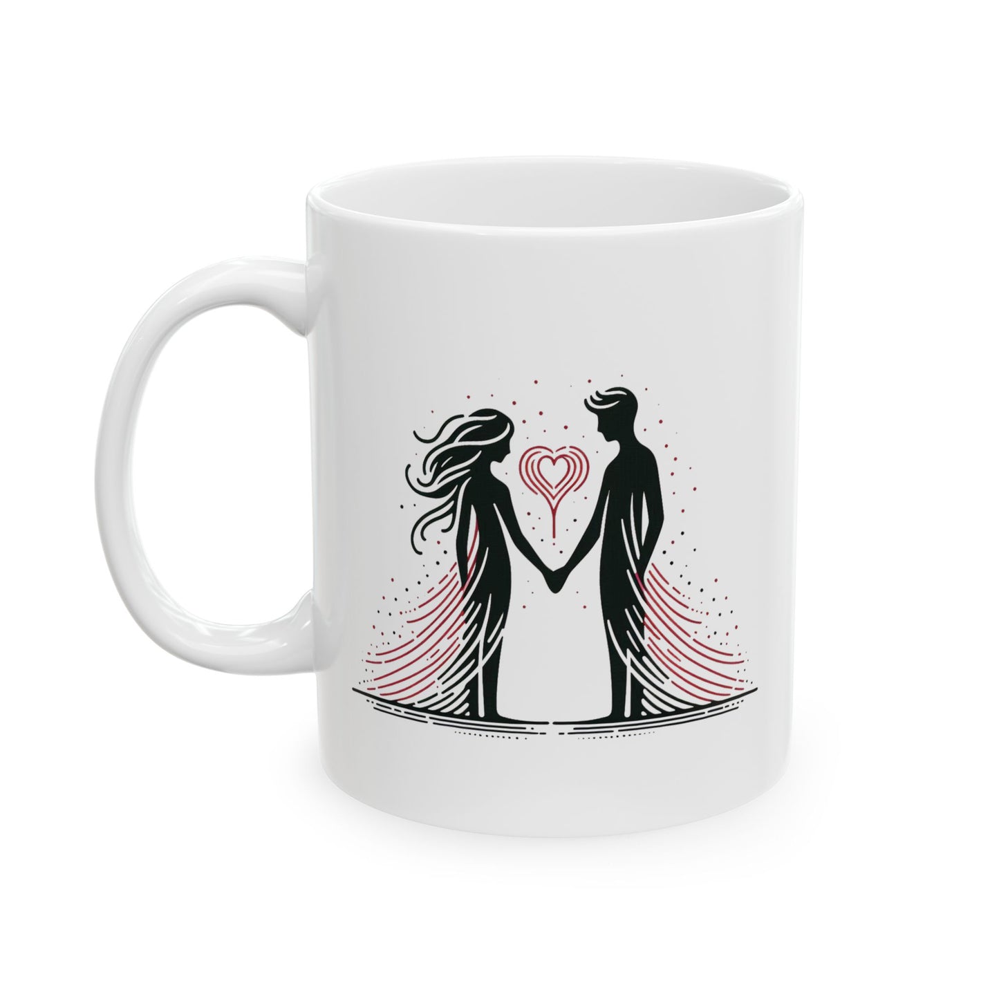 Inspirational Ceramic Mug Motivational Quote, Perfect Gift for Lovers