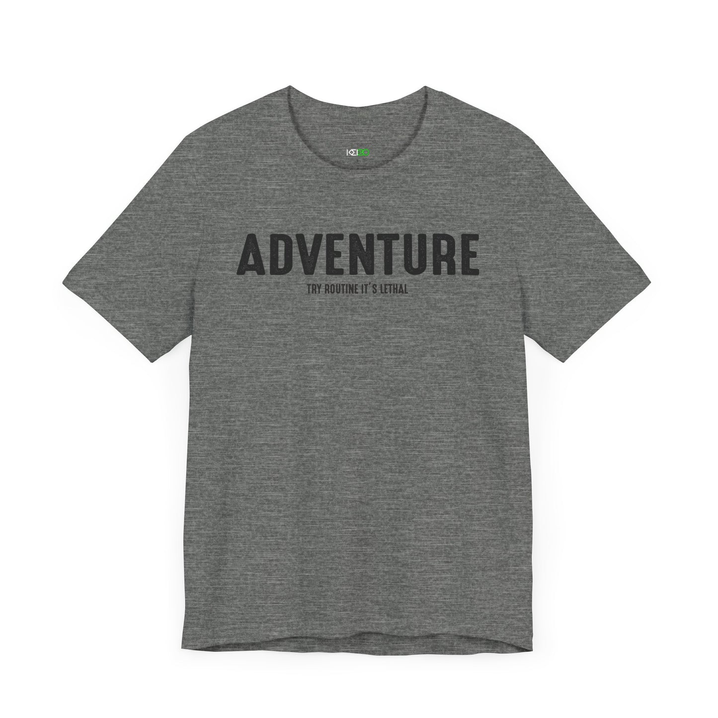Adventure Men's Jersey Tee - Bold Quotes for Outdoor Explorers