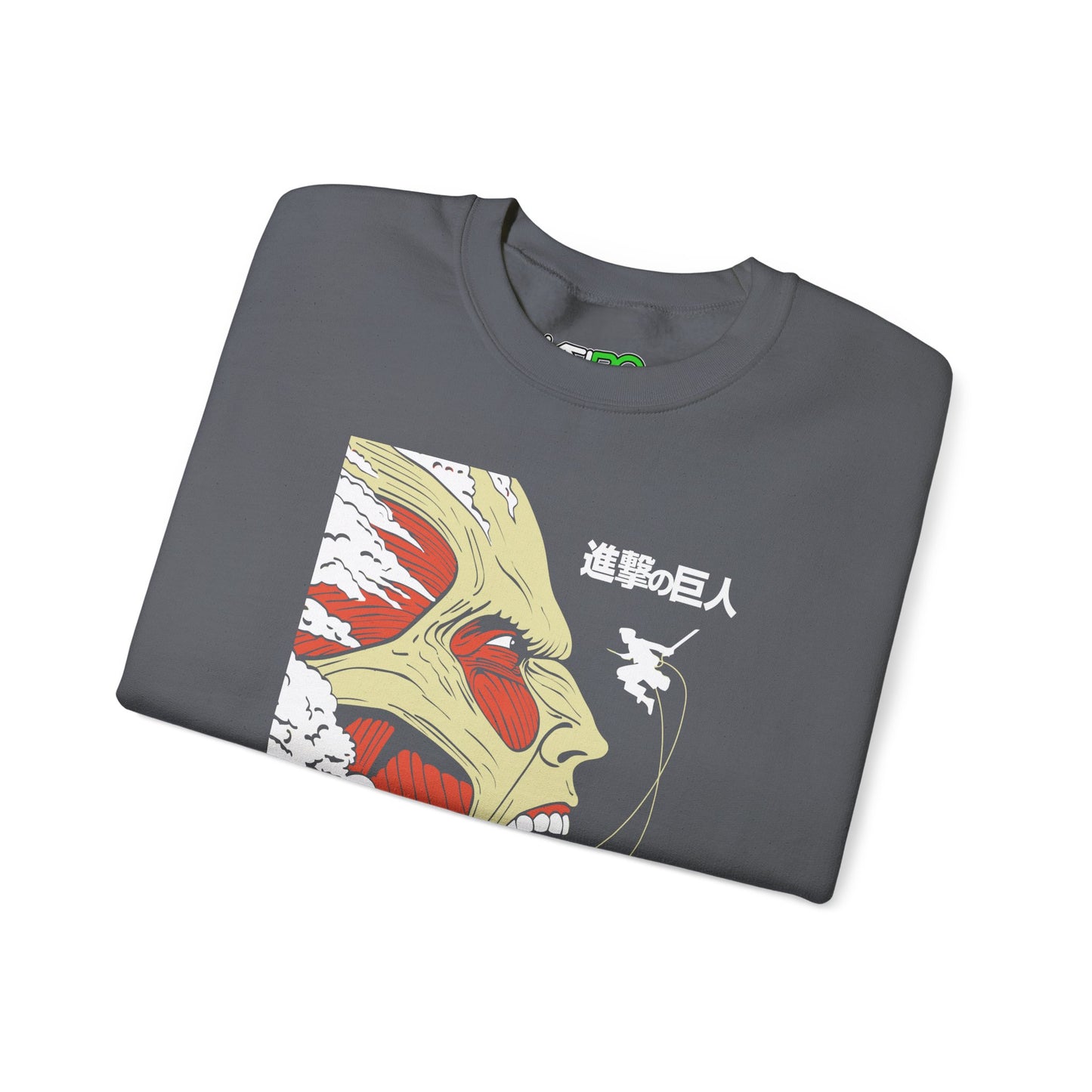 Unisex Heavy Sweatshirt Artistic Unique Face Design