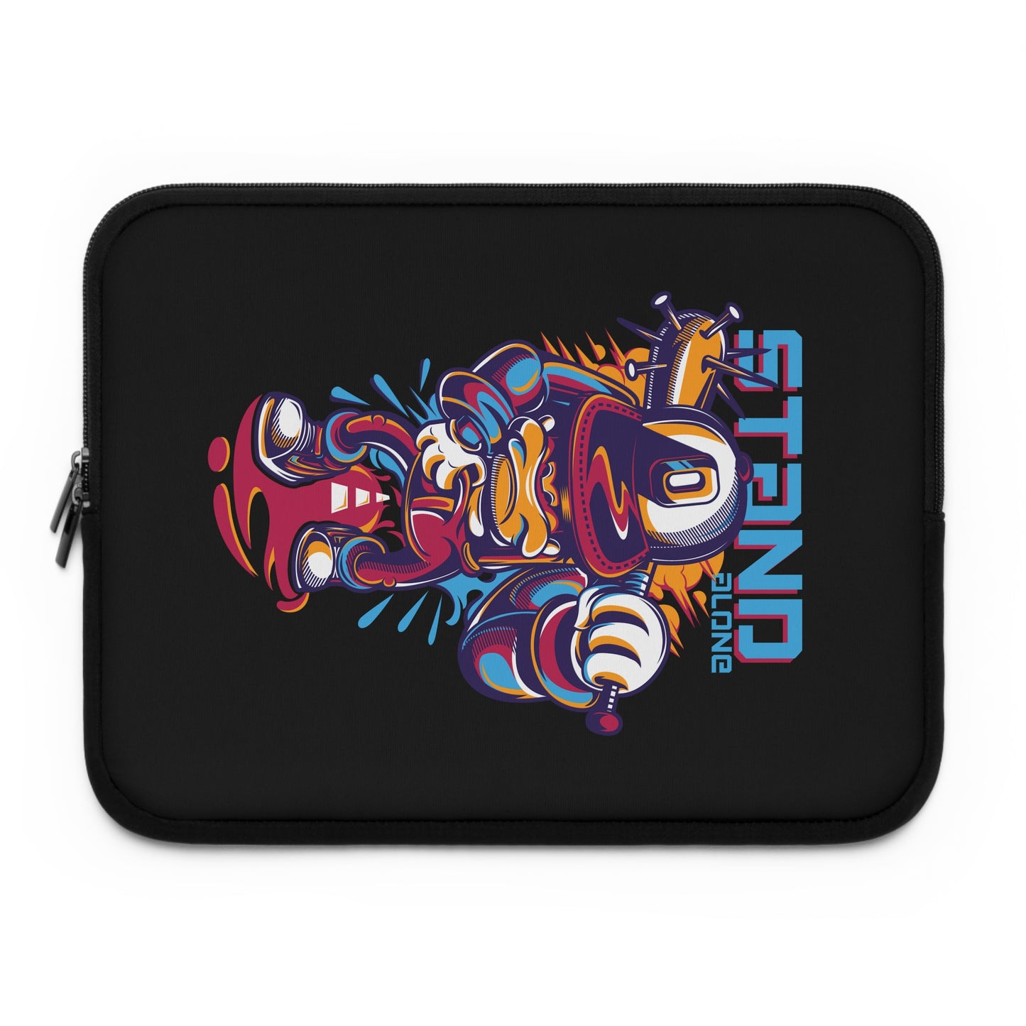 Laptop Sleeve - Colorful Cartoon Design for Fun and Protection