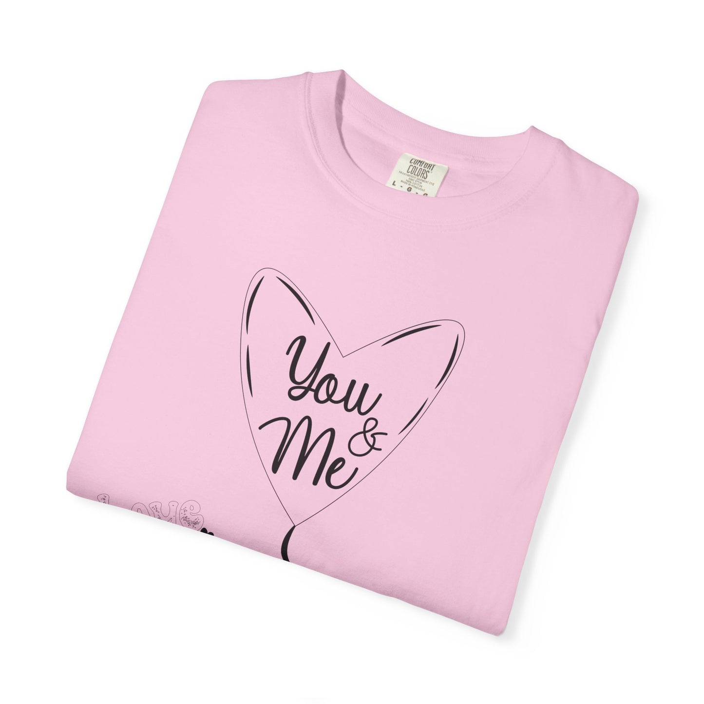 Women Graphic T-Shirt You And Me for Valentine's Day
