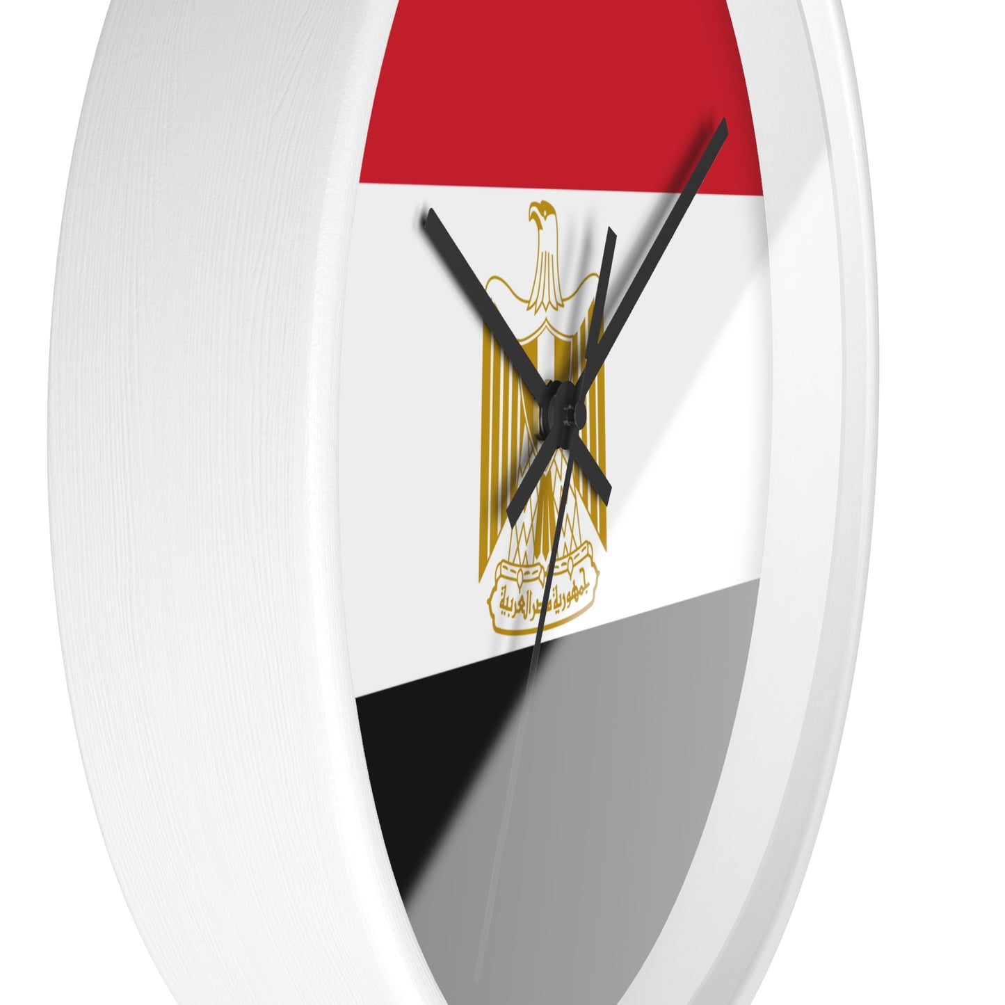 Egyptian Flag Wall Clock - Stylish Home Decor for National Holidays