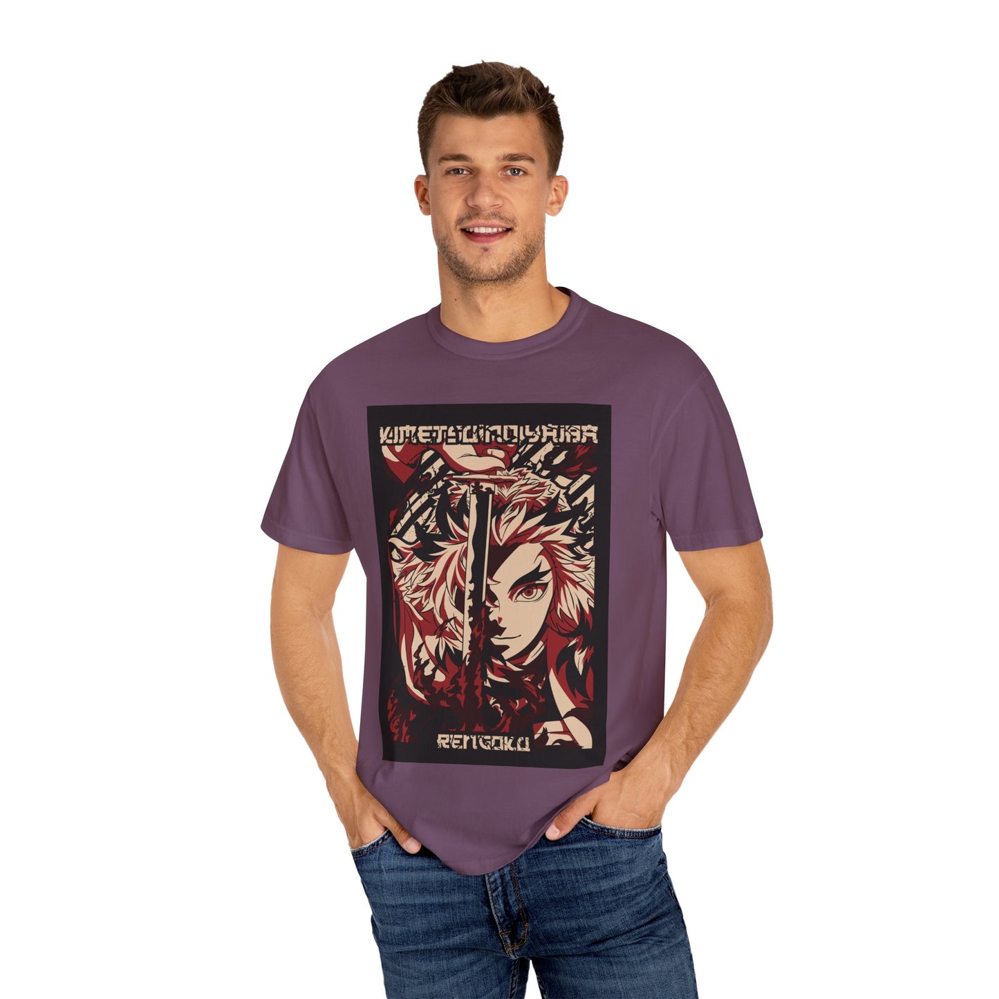 Unisex Anime Graphic T-Shirt Kimetsu no Yaiba Design
