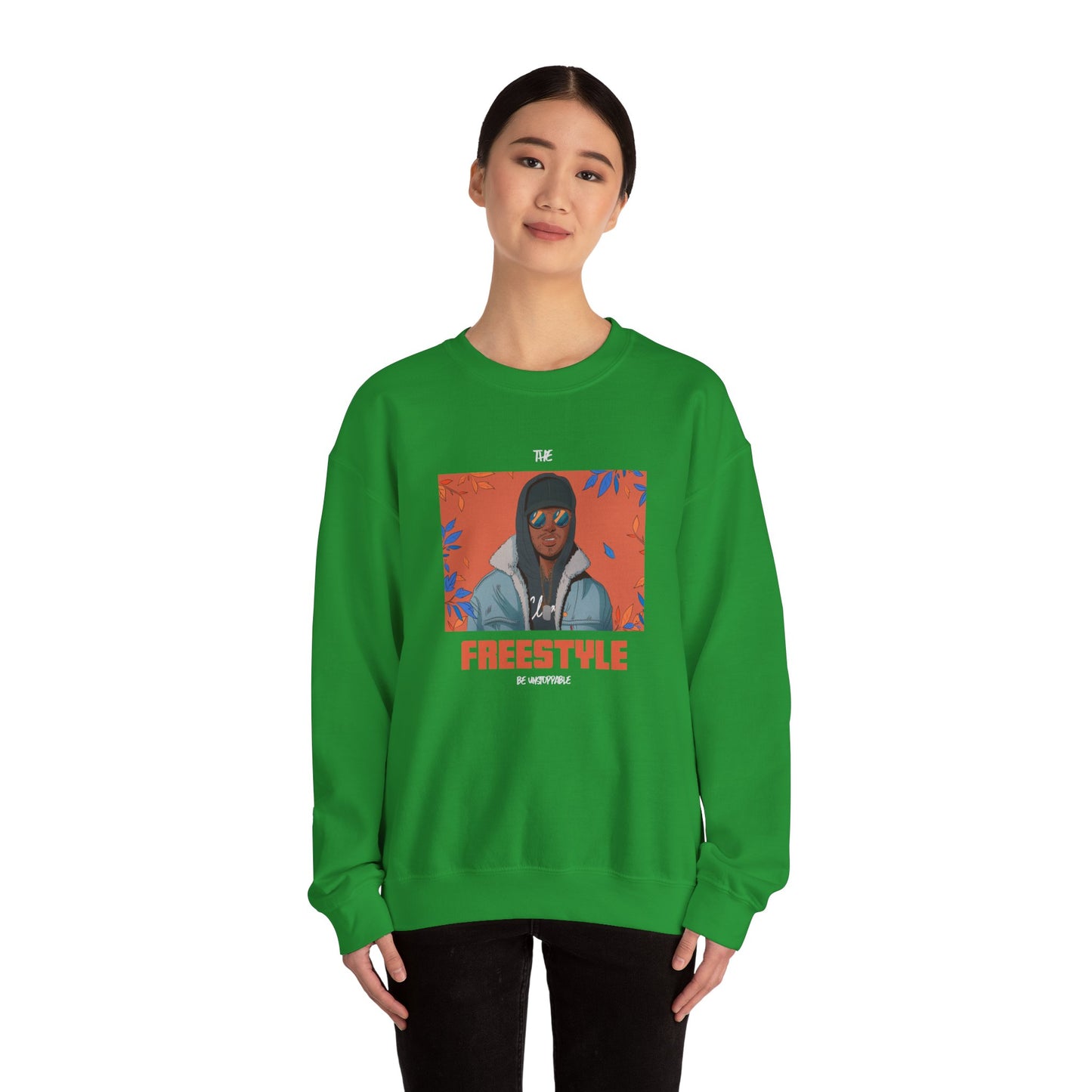 Mens Freestyle Artist Crewneck Sweatshirt