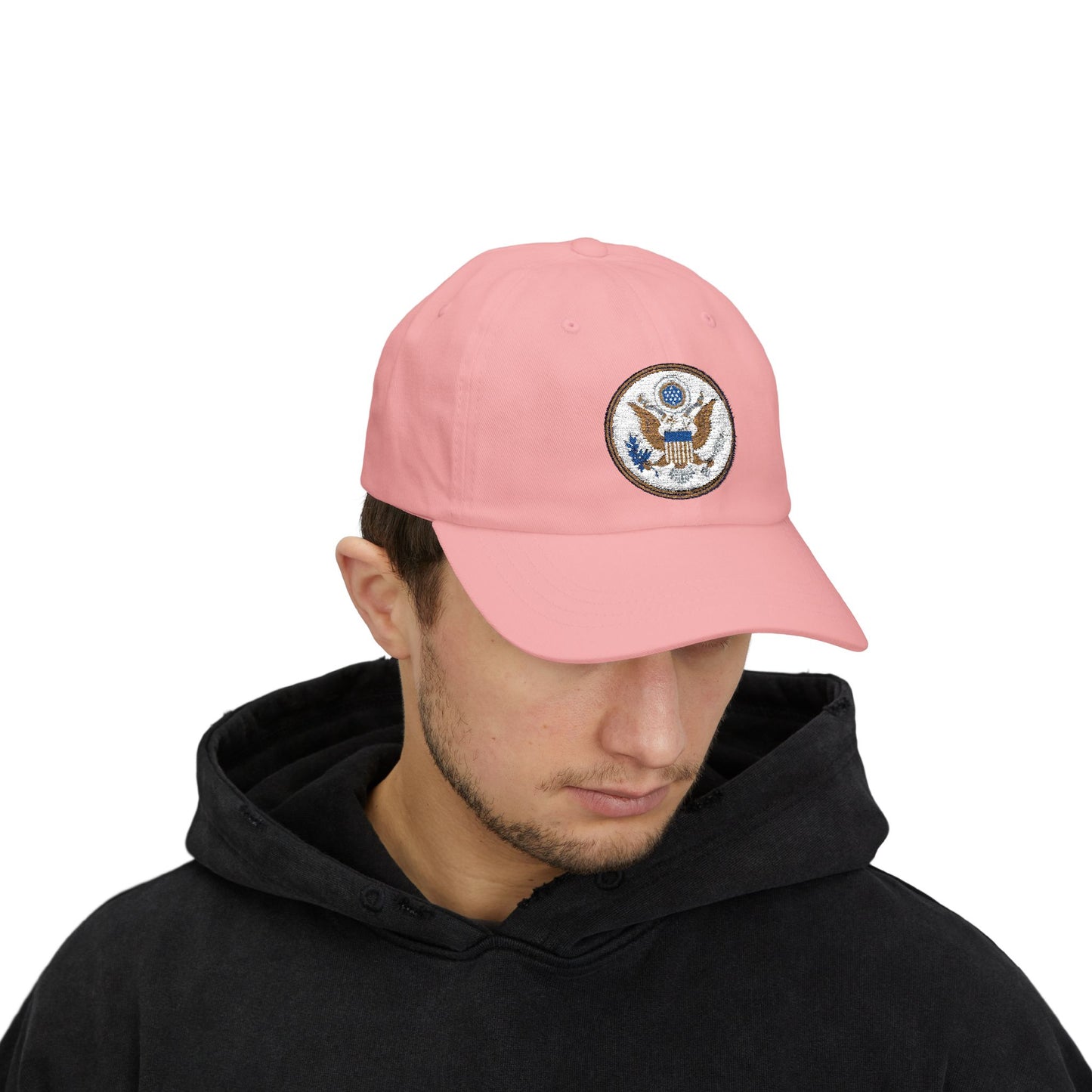 Classic Dad Cap with United States Seal - Casual Style for Patriotic Days