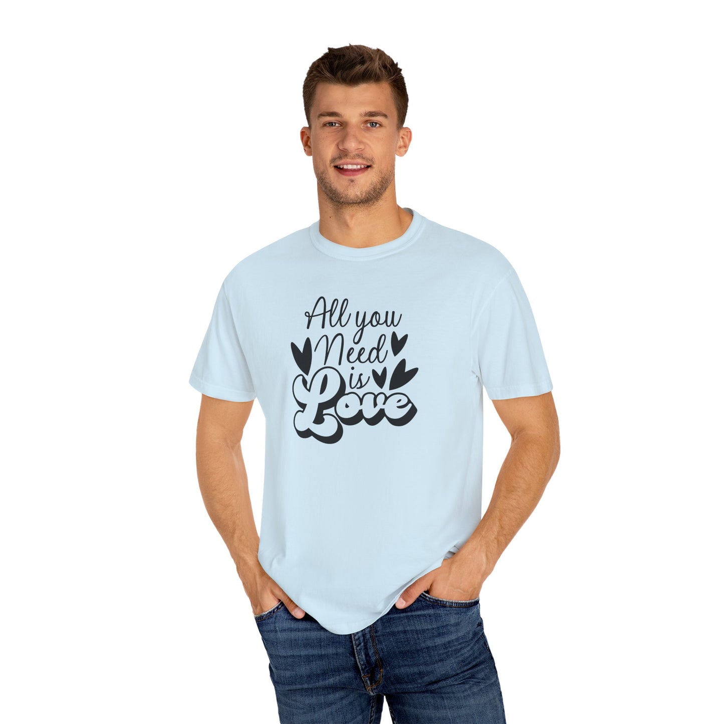 Women Graphic T-Shirt All You Need Is Love for Valentine's Day