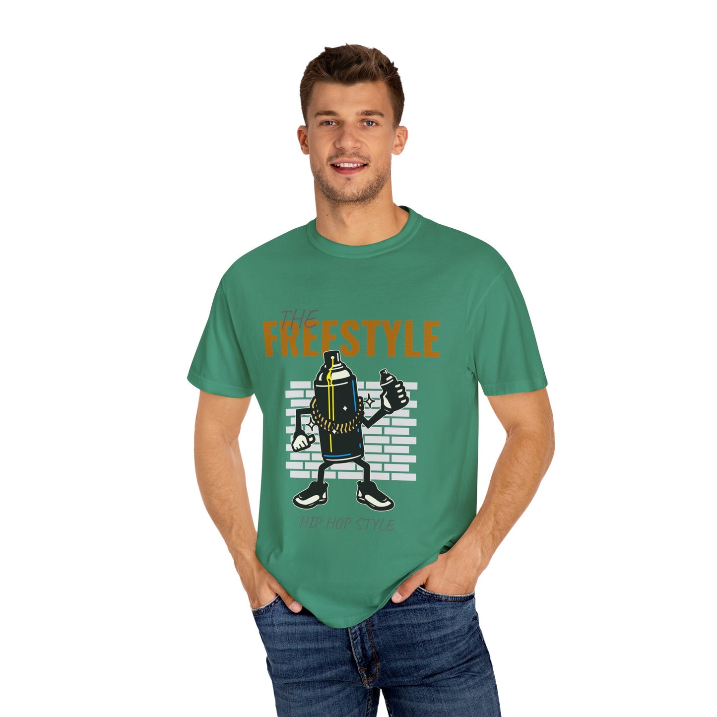 Men's Hip Hop Freestyle Graphic T-Shirt Urban Style