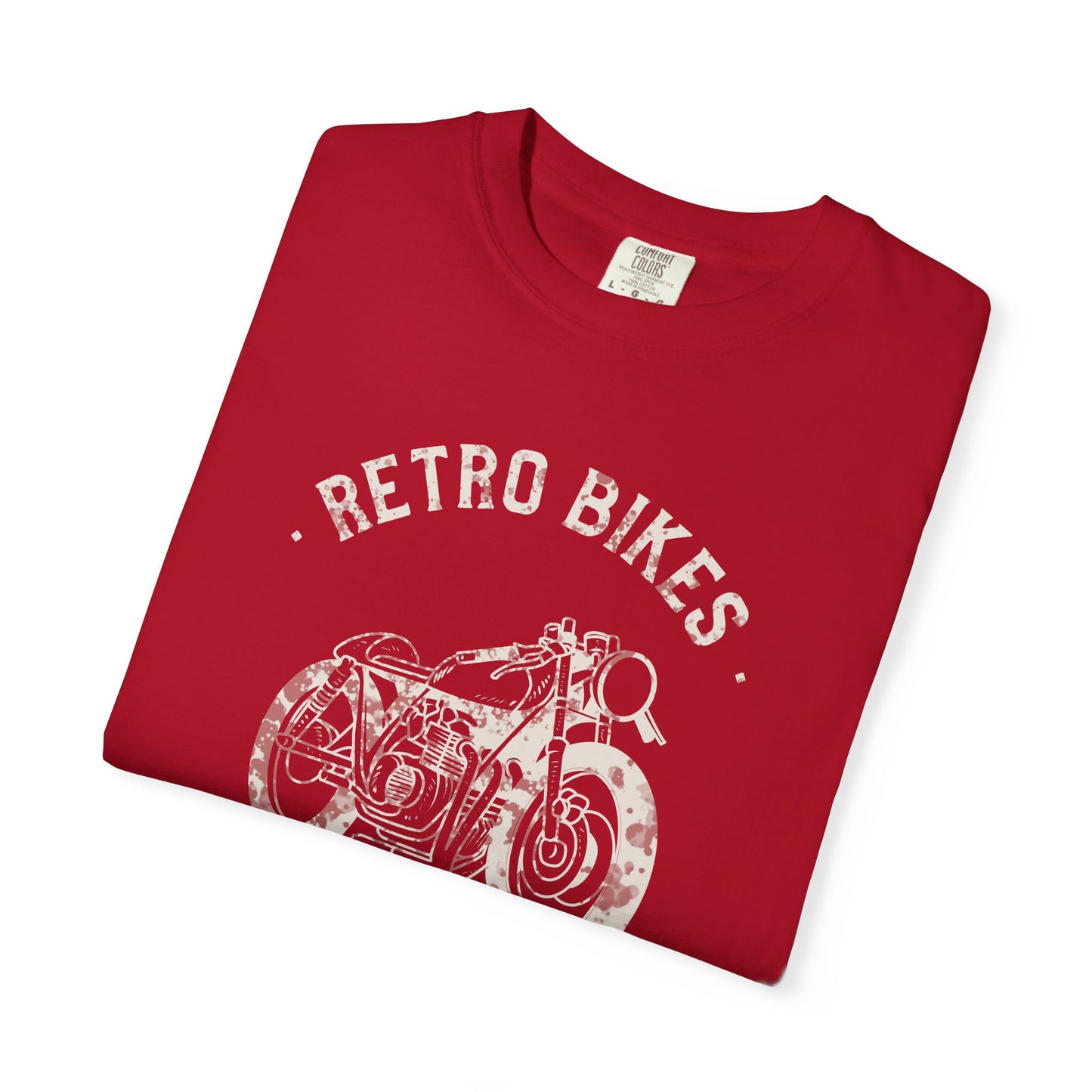 Men Retro Bikes T-Shirt Vintage Motorcycle Graphic Tee