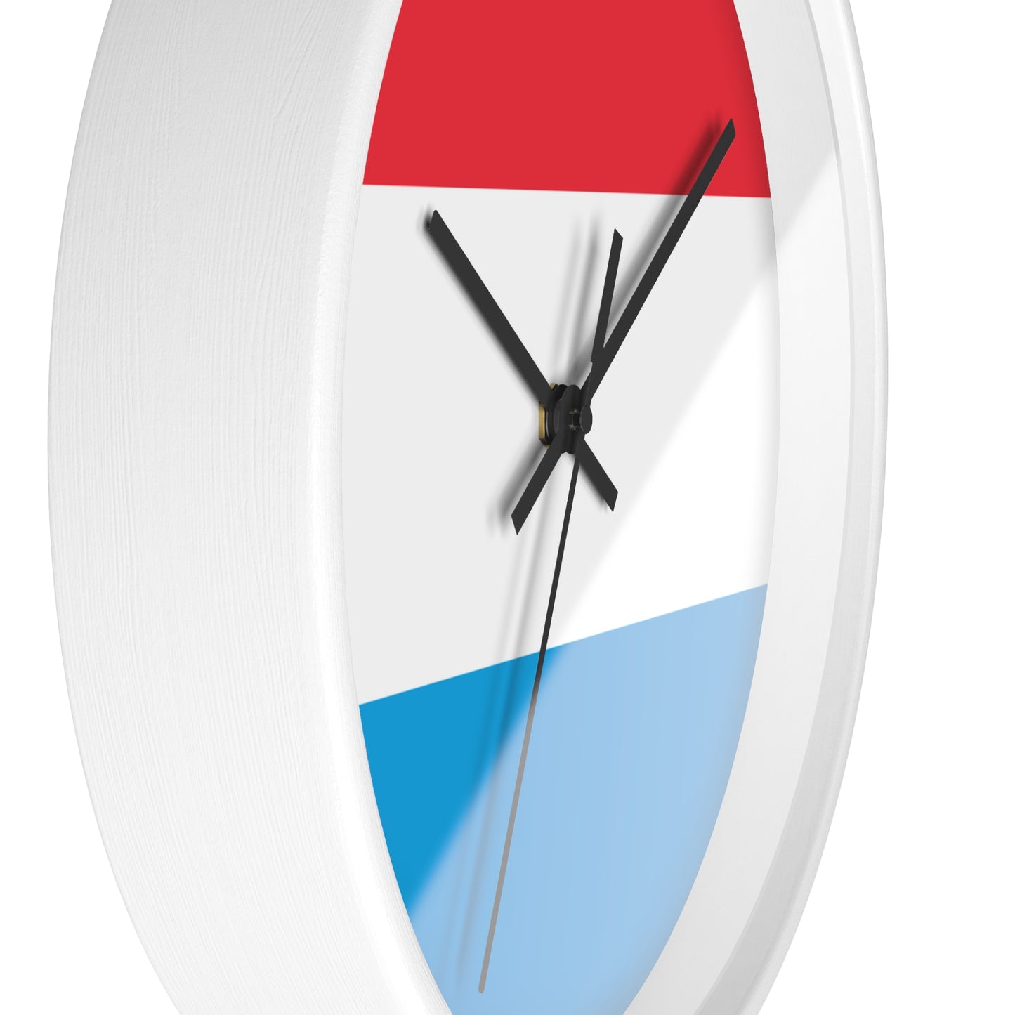 Luxembourg Flag Wall Clock - Modern Home Decor