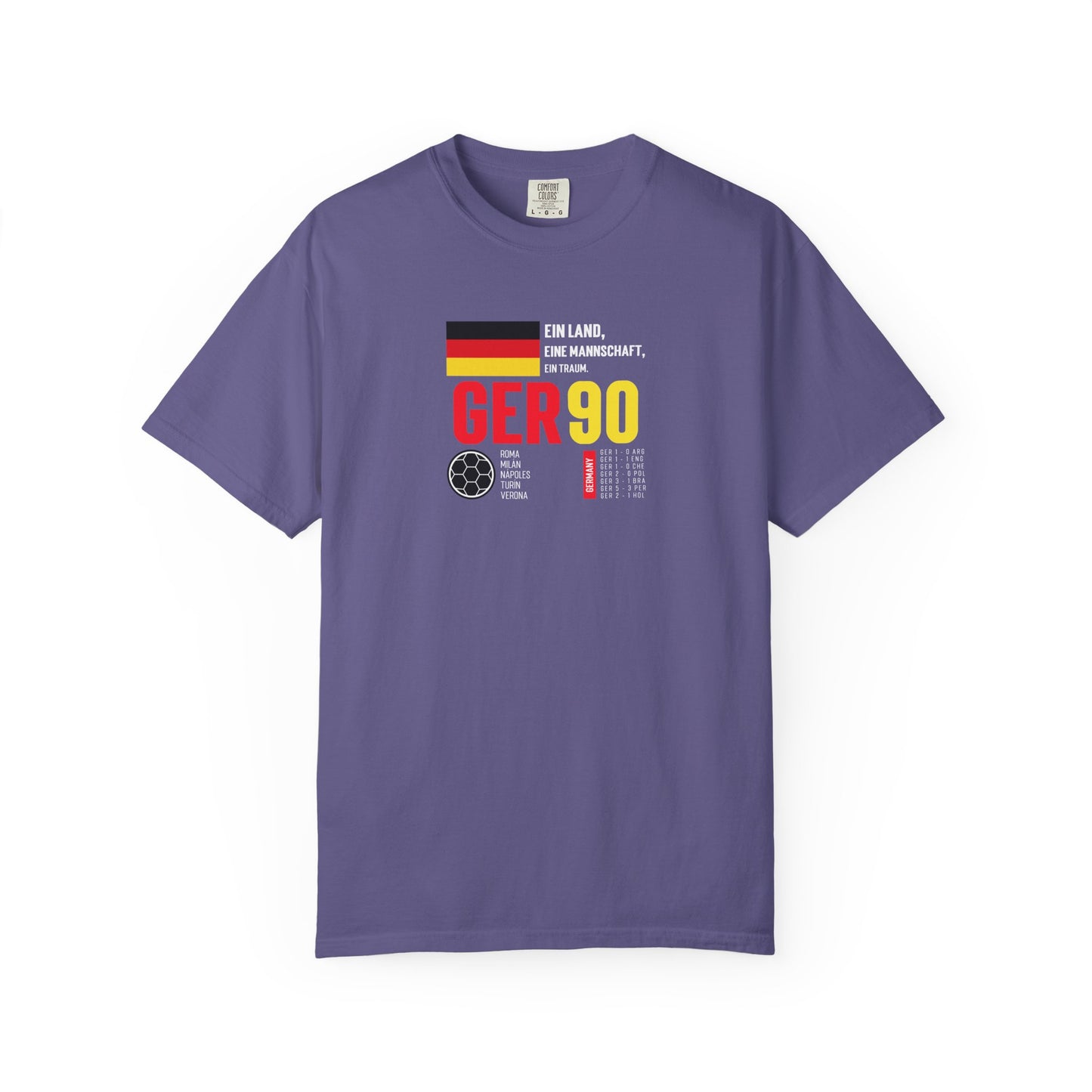 Unisex T-Shirt Vintage German Soccer for Fans