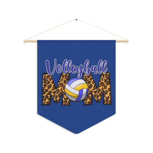 Volleyball Mom Pennant - For Mother's Day
