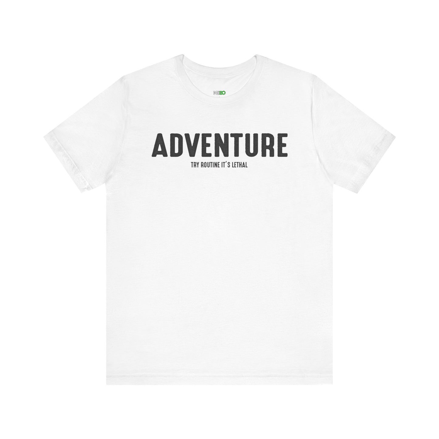 Adventure Men's Jersey Tee - Bold Quotes for Outdoor Explorers