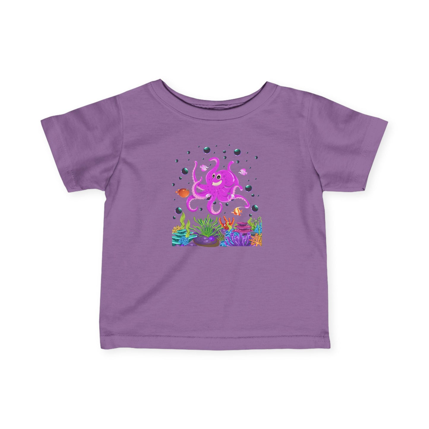 Infant Tee Whimsical Jellyfish Cute Sea Life Design for Babies