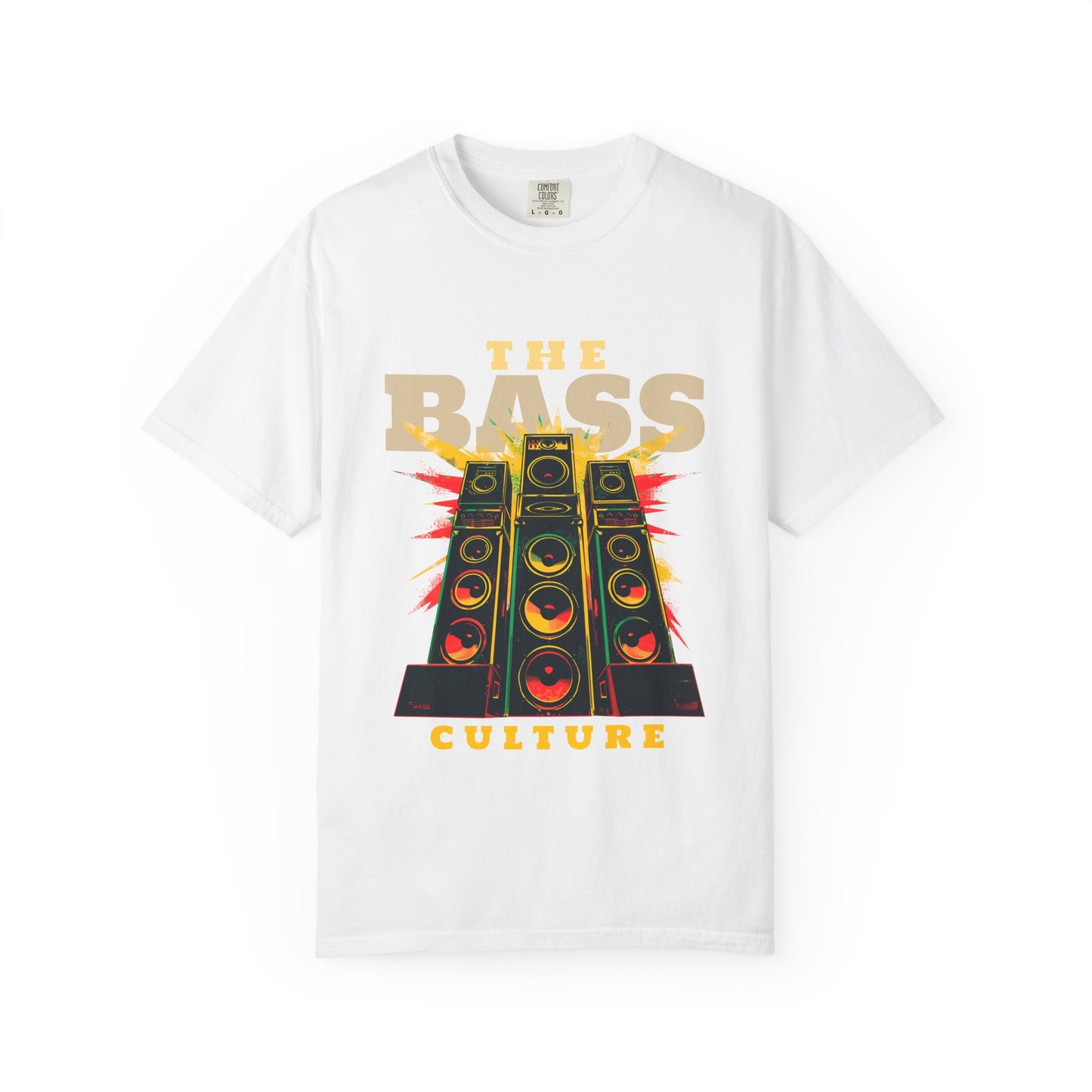 Men's Music Lovers Vintage Bass Culture T-Shirt