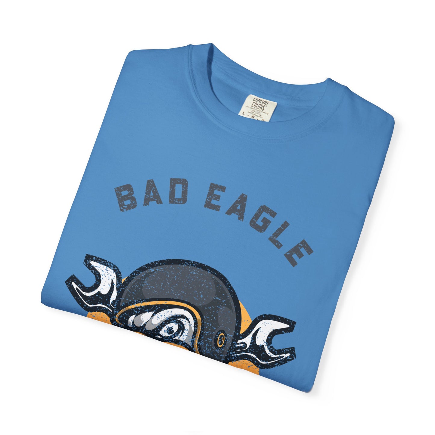 Men T-Shirt Vintage Bad Eagle Design
