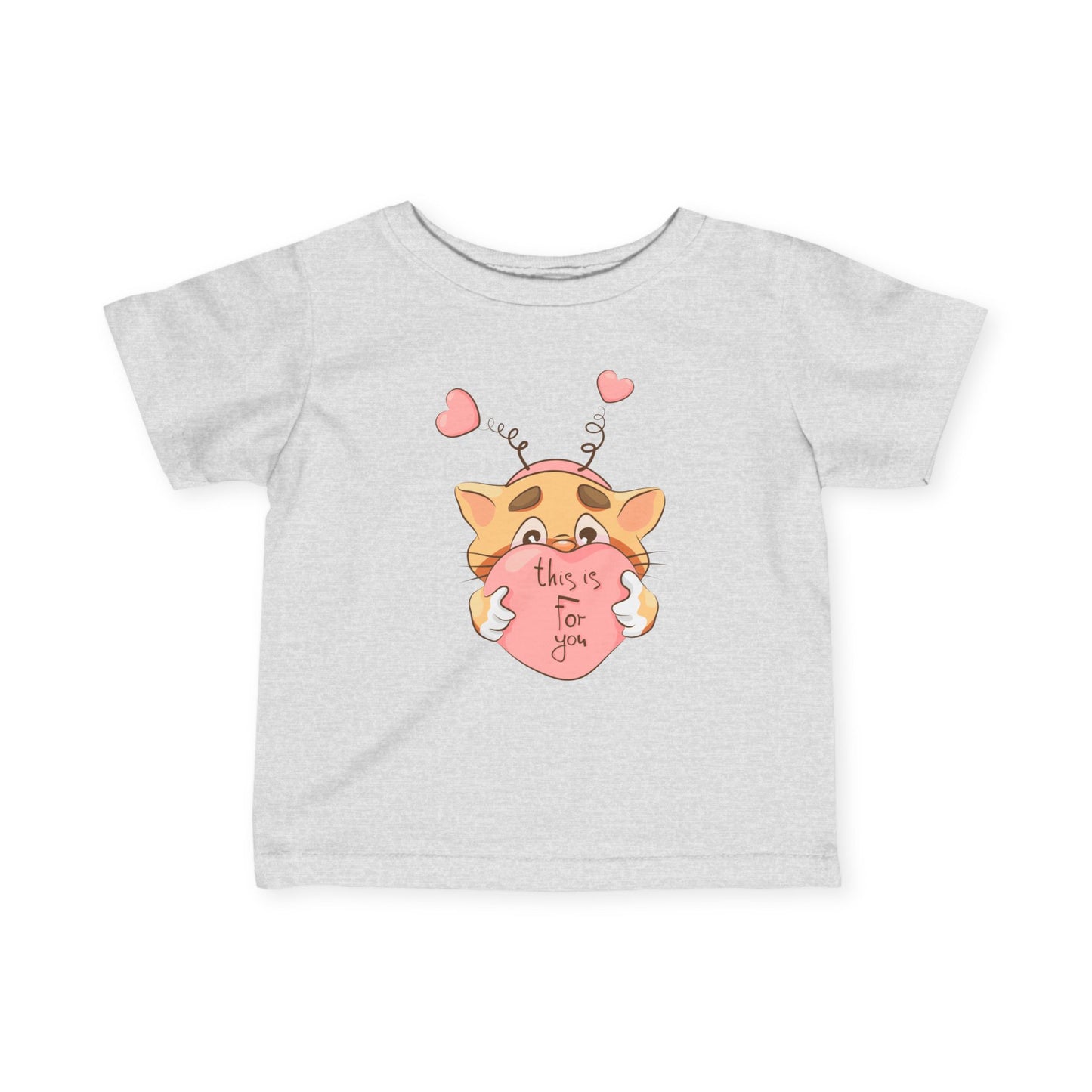 Cute Infant Tee - 'This is for You' Heart Design