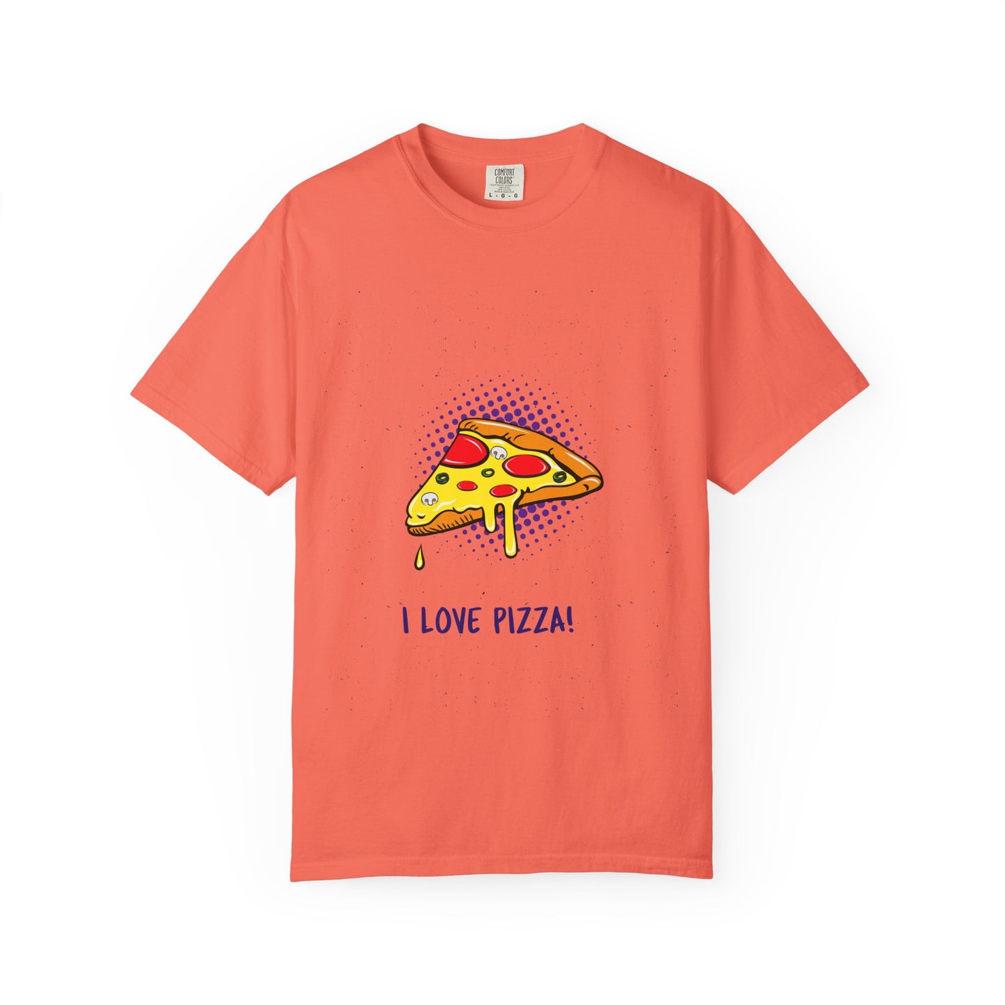 Funny Pizza Lover Unisex T-Shirt - I Love Pizza!