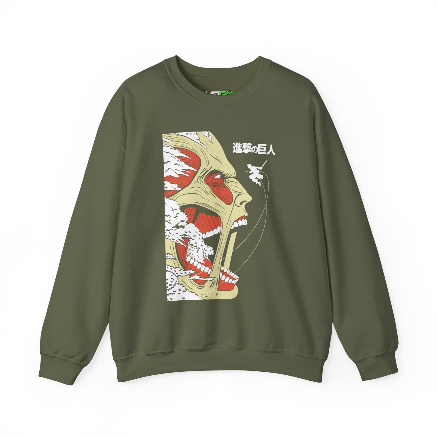 Unisex Heavy Sweatshirt Artistic Unique Face Design