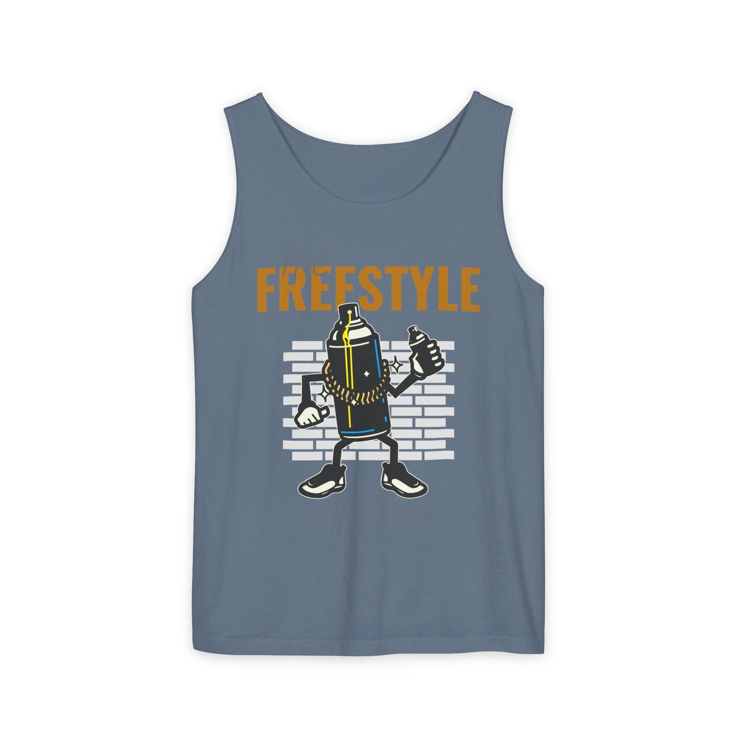 Men's Hip Hop Style Tank Top Freestyle Graphic for Trendsetters