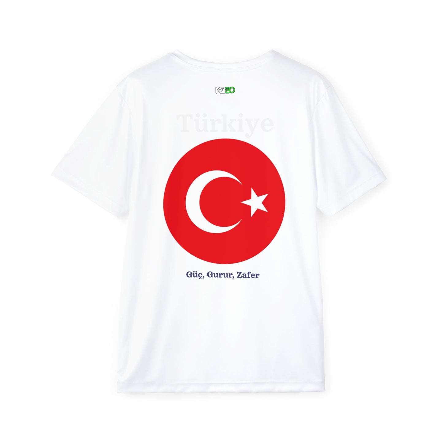 Men's Sports Jersey - Türkiye Flag Perfect for Sports Events