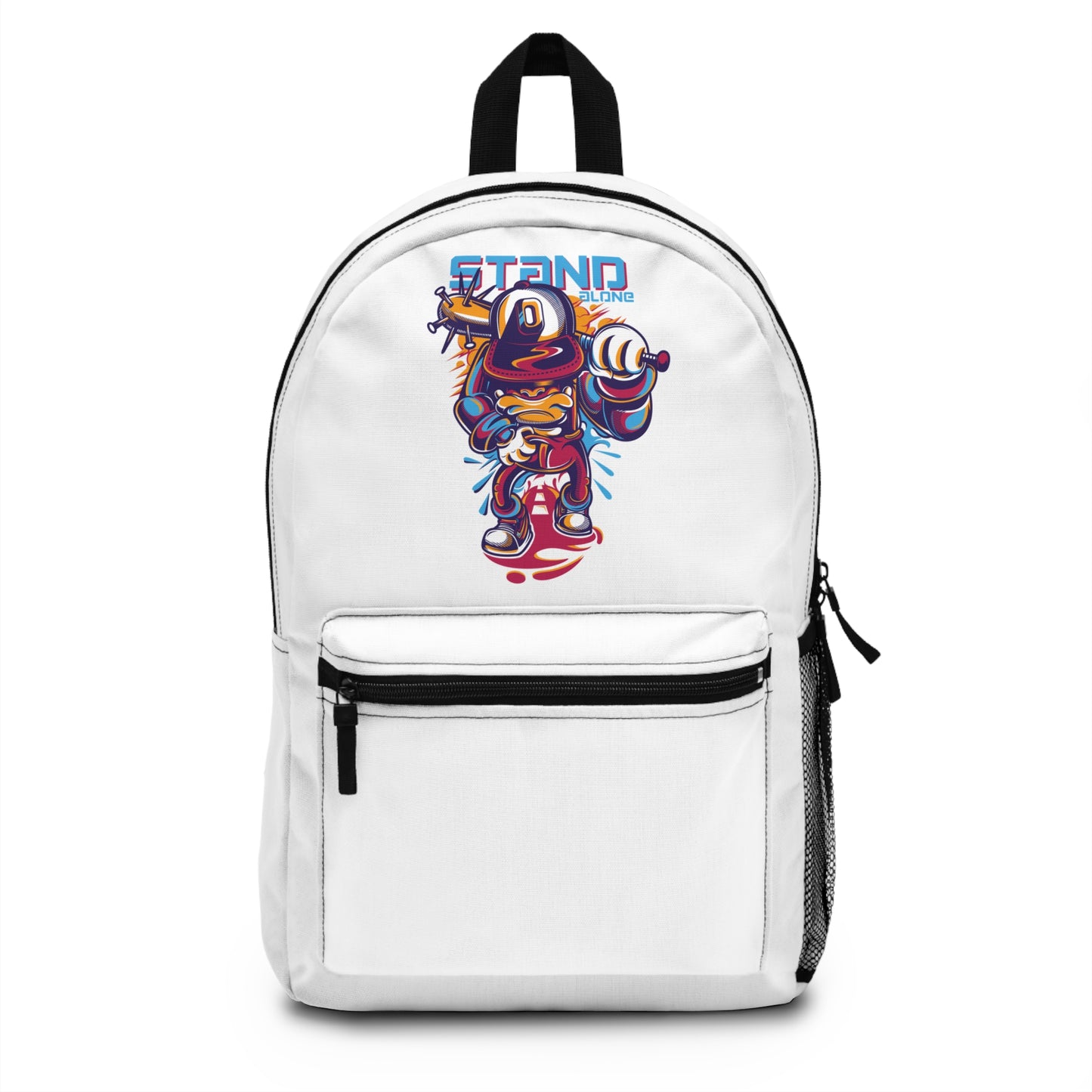 Stand Strong Graphic Backpack for Students & Adventurers