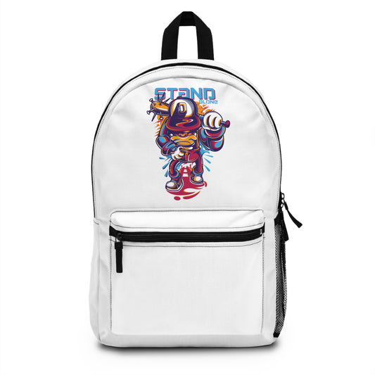 Stand Strong Graphic Backpack for Students & Adventurers