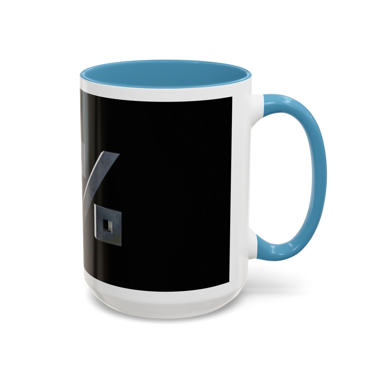 Bold Message Accent Coffee Mug -11/15oz, for Daily Motivation and Unique Gifting