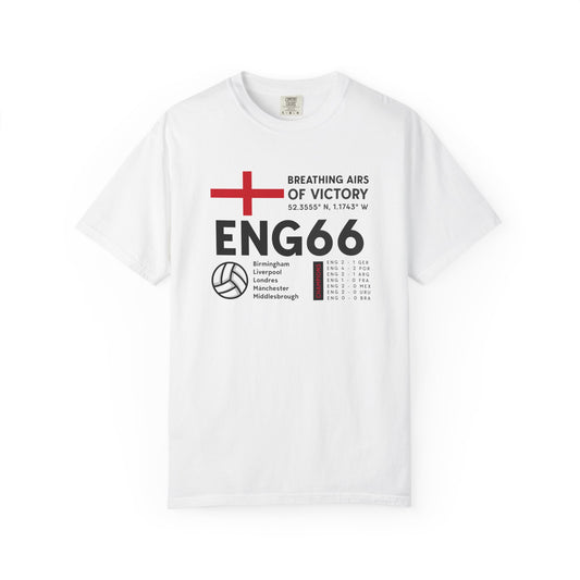 Unisex T-Shirt ENGLAND '66 Breathing Airs of Victory