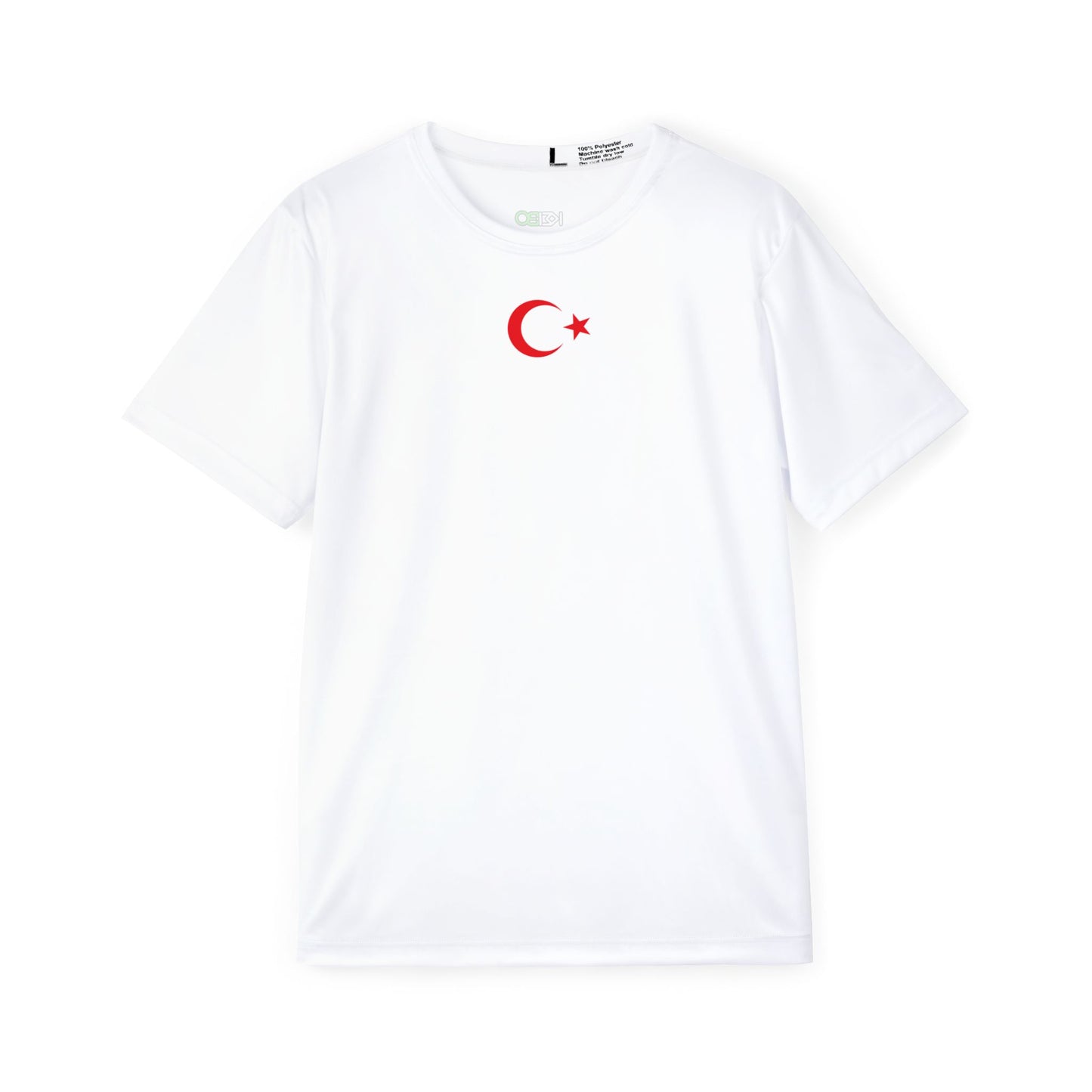 Men's Sports Jersey - Türkiye Flag Perfect for Sports Events