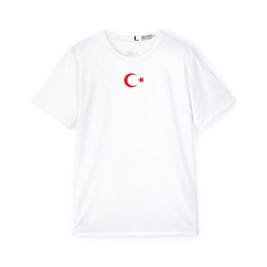Men's Sports Jersey - Türkiye Flag Perfect for Sports Events