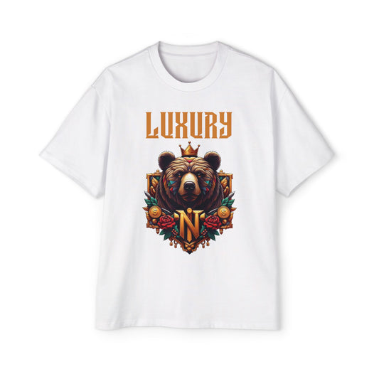 Luxury Bear Graphic Oversized Tee – Stylish Fashion for Trendsetters