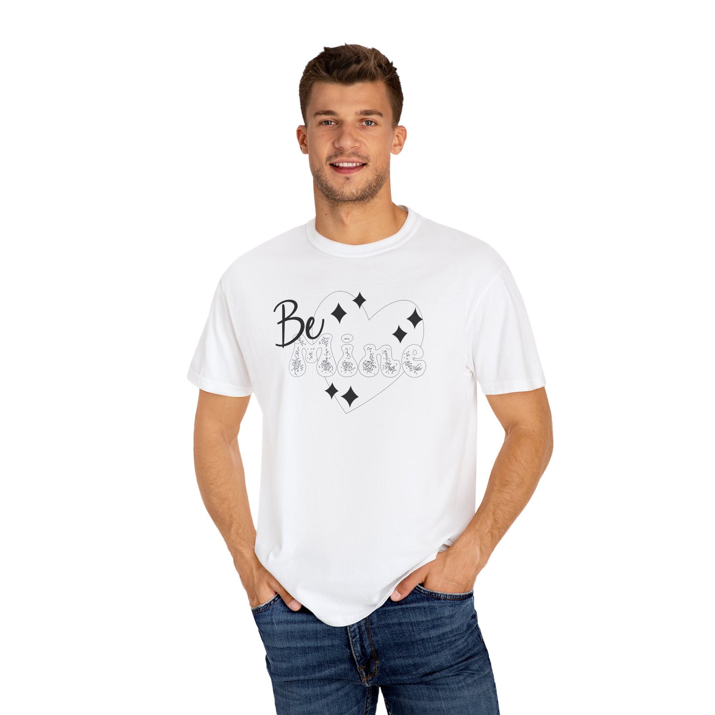Women Graphic T-Shirt Be Mine for Valentine's Day
