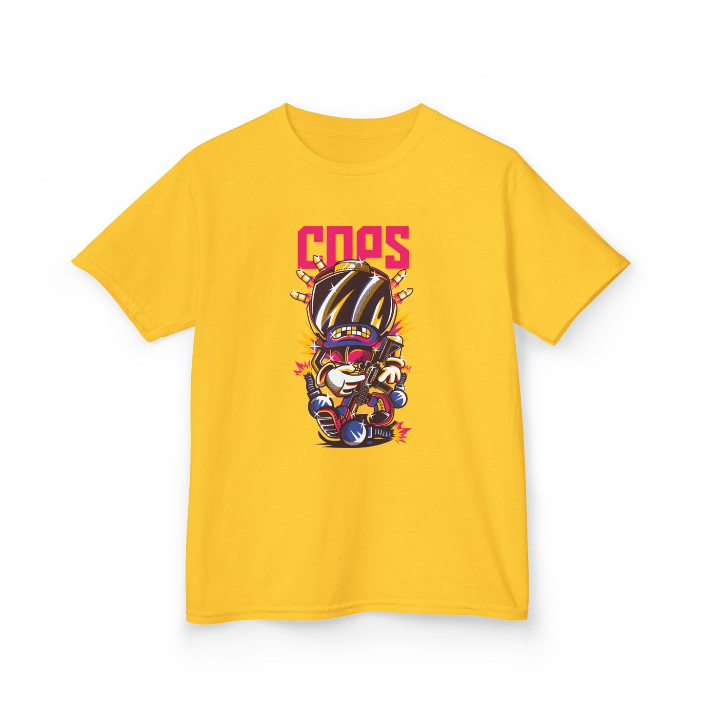 Cool Kids Graphic Tee Fun Cartoony Design for Little Adventurers