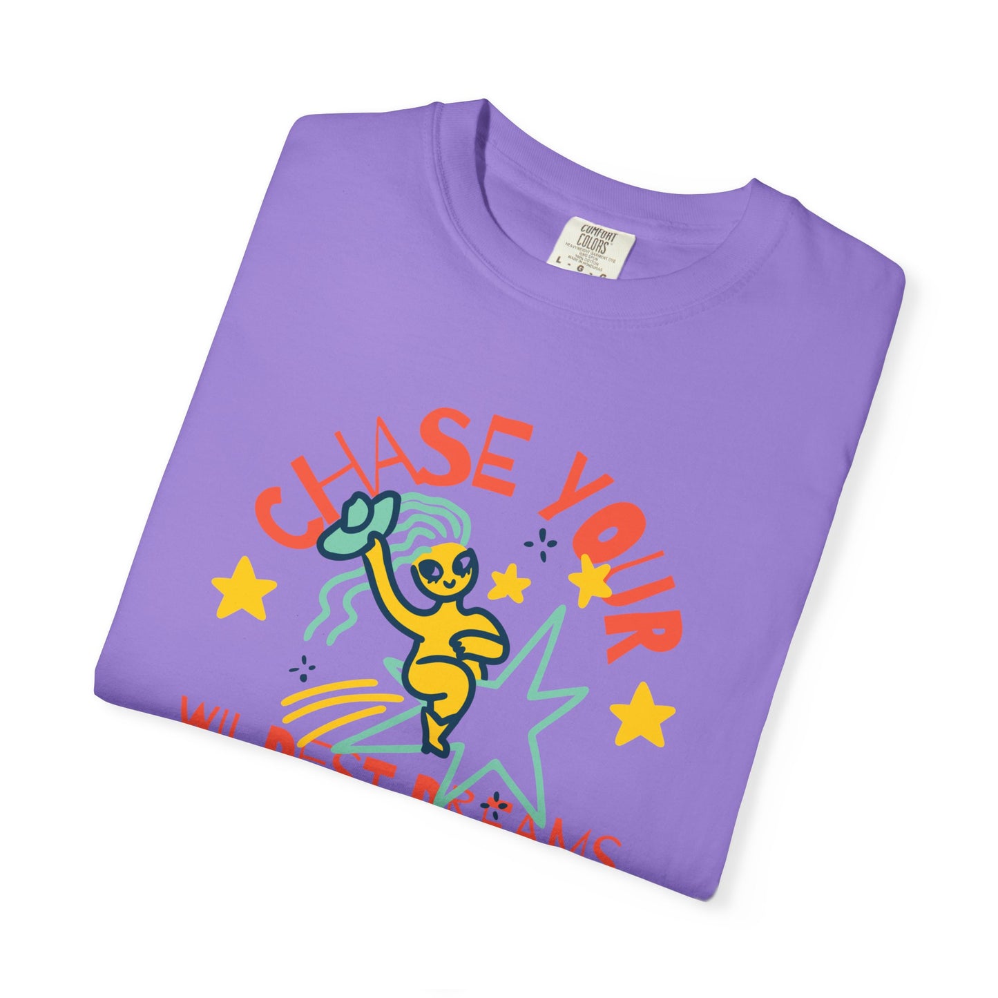 Women T-Shirt 'CHASE YOUR WILDEST DREAMS'