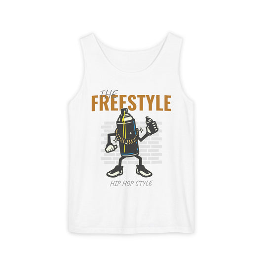 Men's Hip Hop Style Tank Top Freestyle Graphic for Trendsetters
