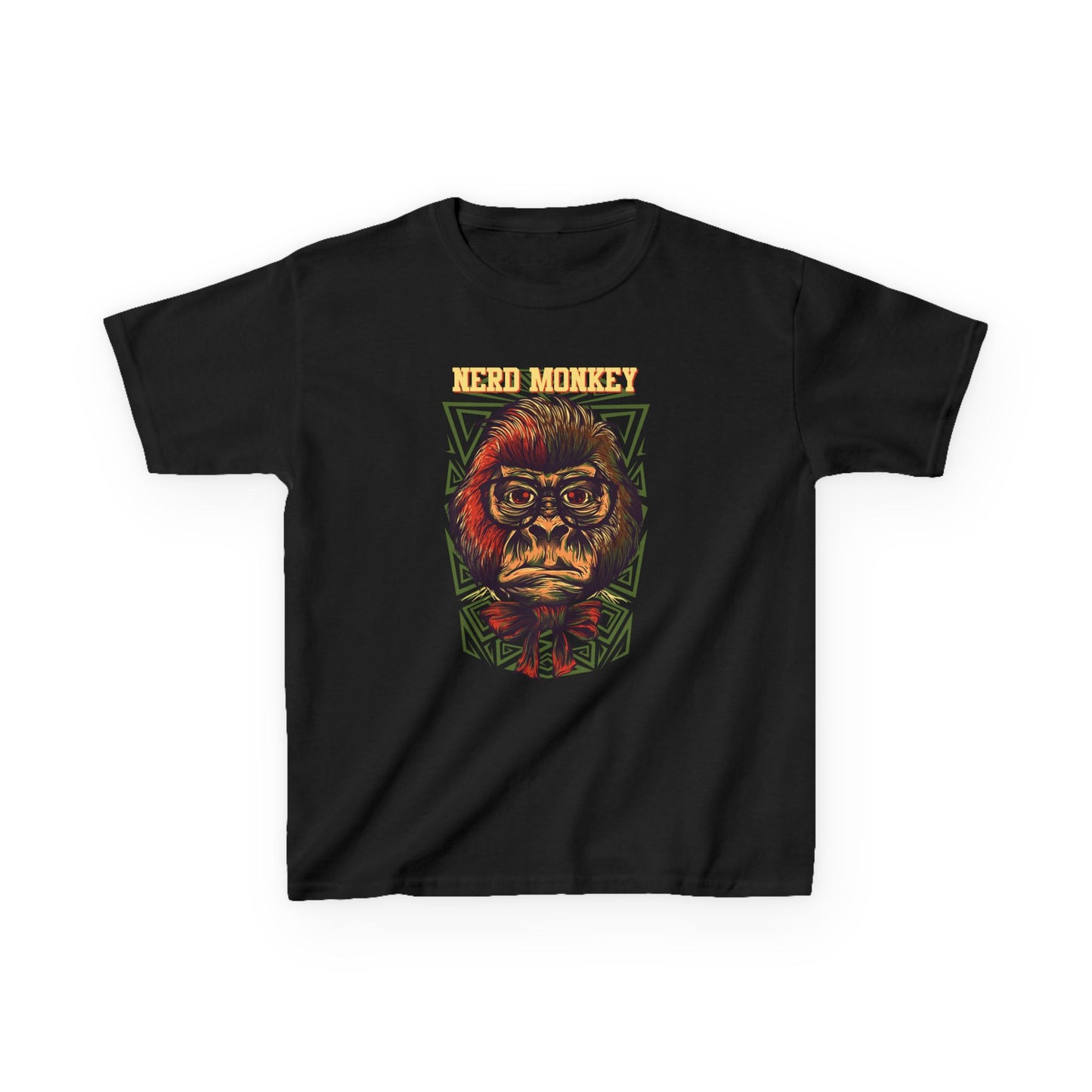 Cool Cartoon Gorilla Kids Fun Graphic T-Shirt for Young Adventurers