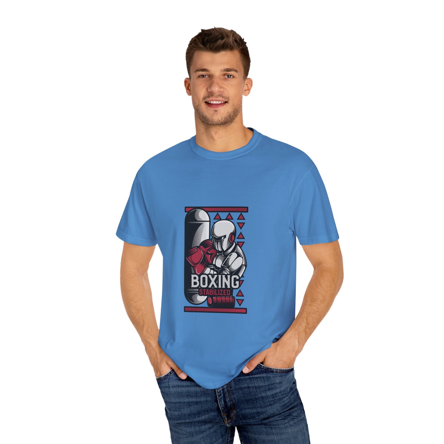 Men Boxing Stabilized T-Shirt Fighters Tee