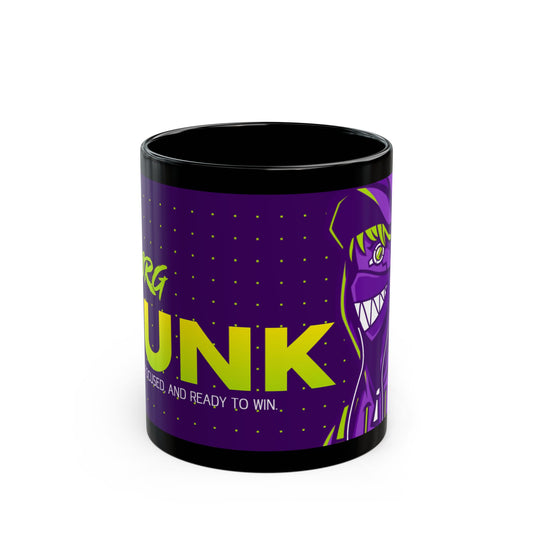 Inspired Gaming Punk Vibe Black Mug 11oz – Perfect Gift for Gamers & Creatives