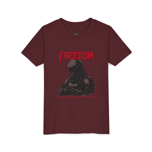 Youth Freedom Graphic T-shirt - Perfect for Kids